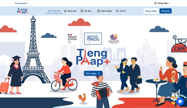 Ra mắt nền tảng Tiếng Pháp Plus phục vụ cộng đồng Pháp ngữ tại Việt Nam - Ảnh 1.