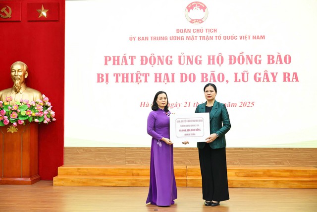 Kêu gọi toàn dân ủng hộ đồng bào miền Trung và Tây Nguyên khắc phục hậu quả mưa lũ - Ảnh 1.