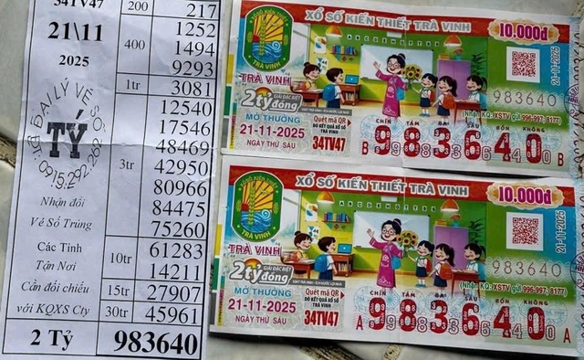 Xổ số miền Nam: 3 Người trúng đặc biệt vé số Bình Dương , Trà Vinh lộ diện - Ảnh 3. Xổ số miền Nam: 3 Người trúng đặc biệt vé số Bình Dương , Trà Vinh lộ diện - Ảnh 3.