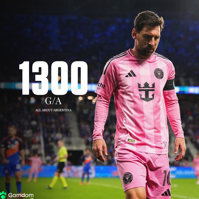 Messi ghi 1 bàn, lập hat-trick kiến tạo, Inter Miami vào chung kết MLS miền Đông - Ảnh 1.