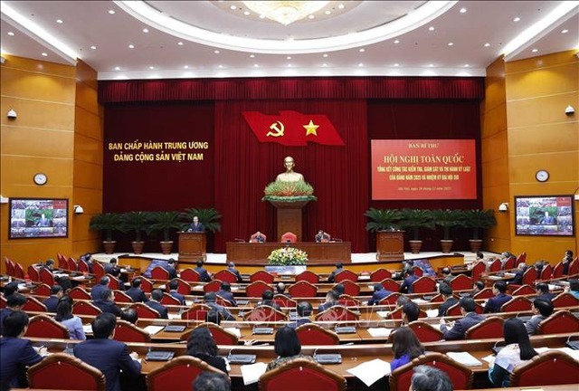 Tổng Bí thư Tô Lâm: Xây dựng đội ngũ cán bộ kiểm tra "trong sáng như gương, sắc bén như gươm" - Ảnh 1.