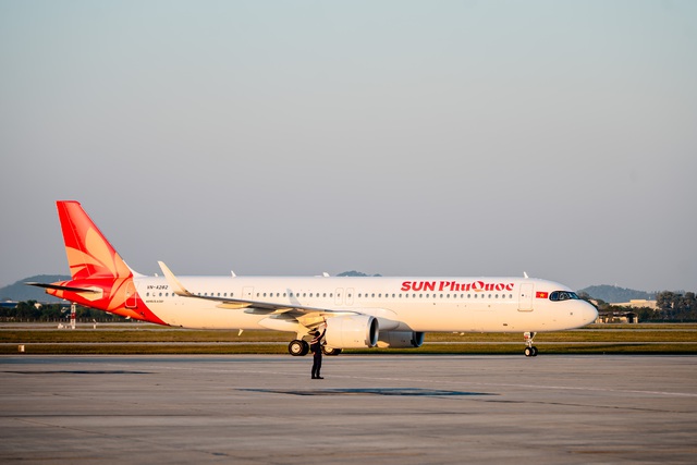 Sun PhuQuoc Airways tiếp nhận máy bay mới trước mùa cao điểm Tết 2026 - Ảnh 3.