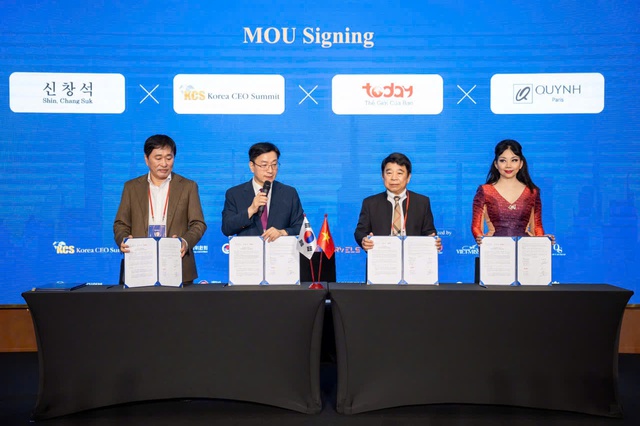 Quỳnh Paris đại diện Cộng đồng CICON kết nối doanh nghiệp. - Ảnh 4.