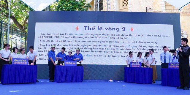 Sôi nổi chung kết Hội thi Tìm hiểu Pháp luật 2025 tại SAWACO - Ảnh 2. Sôi nổi chung kết Hội thi Tìm hiểu Pháp luật 2025 tại SAWACO - Ảnh 2.