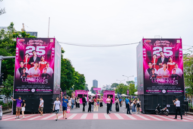 Hảo Hảo Concert - The Journey of 25: Đại tiệc âm nhạc bùng nổ chào mừng 25 năm - Ảnh 1.