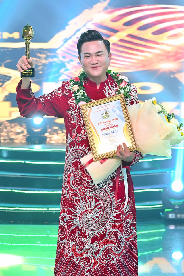 Chân dung Tân Quán quân Ngôi sao nhạc Việt 2025- Đức Tài - Ảnh 1.