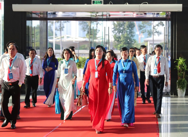 Khai mạc Đại hội MTTQ Việt Nam TPHCM lần thứ I: Đoàn kết xây dựng TPHCM phát triển bền vững - Ảnh 5. Khai mạc Đại hội MTTQ Việt Nam TPHCM lần thứ I: Đoàn kết xây dựng TPHCM phát triển bền vững - Ảnh 5.