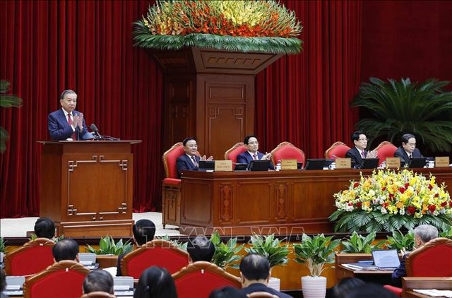 Toàn văn phát biểu khai mạc Hội nghị Trung ương 14 của Tổng Bí thư Tô Lâm - Ảnh 1.