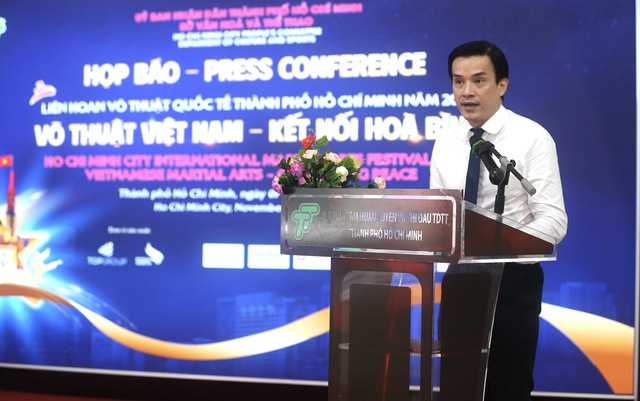 Liên hoan Võ thuật quốc tế TP HCM 2025: Võ thuật kết nối hòa bình - Ảnh 1.