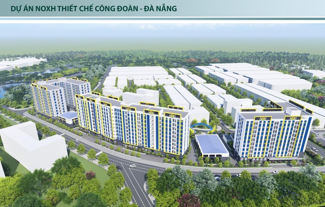 Lộ diện hình ảnh nhà ở xã hội Công đoàn 620 tỉ đồng tại Đà Nẵng - Ảnh 2. Lộ diện hình ảnh nhà ở xã hội Công đoàn 620 tỉ đồng tại Đà Nẵng - Ảnh 2.