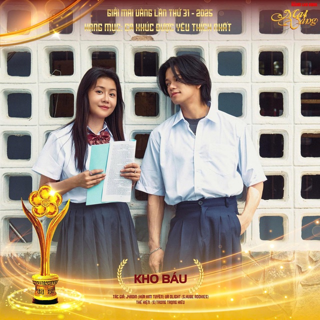 Kho báu là ứng viên giải Mai Vàng 31-2025 hạng mục Ca khúc được yêu thích nhất - Ảnh 1.
