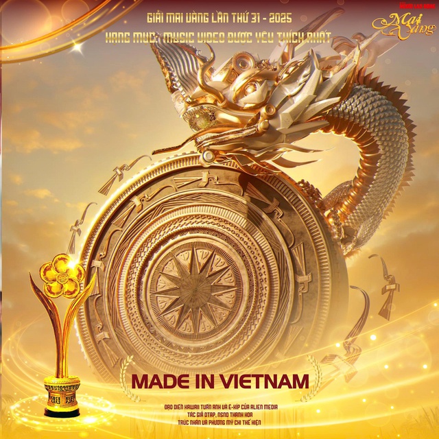 MV Made in Việt Nam là ứng viên của giải Mai Vàng 31-2025 - Ảnh 1.