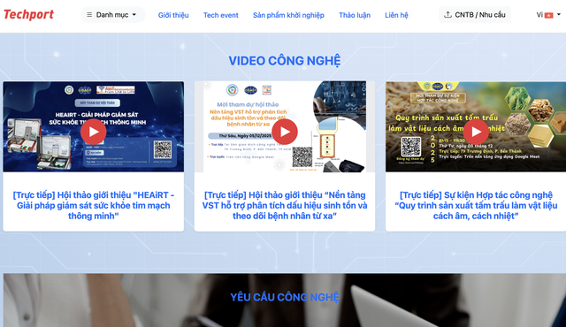 TPHCM ra mắt Techport.vn mở rộng, có gì mới trong “chợ công nghệ” trực tuyến? - Ảnh 2.