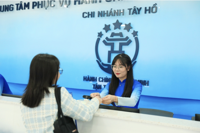 Hà Nội vận hành mô hình Trung tâm hành chính công một cấp - Ảnh 1.