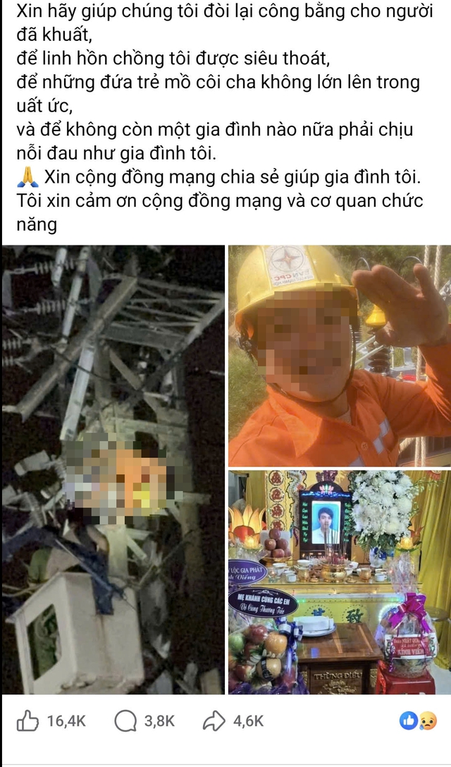 Người đàn ông tử vong do điện giật khi sửa đường dây trung thế ai chịu trách nhiệm - Ảnh 1.