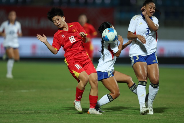 Tuyển nữ Việt Nam vụt mất HCV SEA Games 33 vì sai lầm của trọng tài - Ảnh 1.