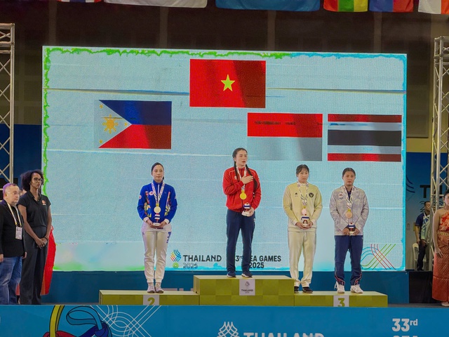 Kỳ tích SEA Games 33: Ba chị em ruột ở Huế cùng đoạt huy chương vàng - Ảnh 1.