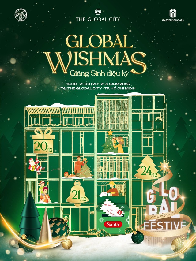 Global Festive - Thắp sáng mùa lễ hội tại The Global City - Ảnh 5.