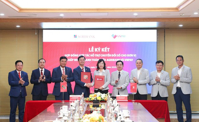 Agribank cùng VNPAY triển khai giải pháp chuyển đổi số cho hộ kinh doanh - Ảnh 1.