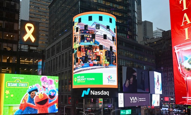 Grab tôn vinh di sản và ẩm thực Việt Nam tại Quảng trường Thời Đại, New York - Ảnh 3.