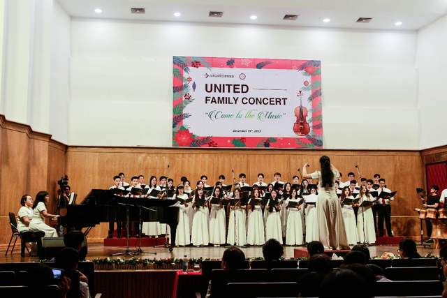 United Family Concert 2025: Âm nhạc cổ điển thăng hoa và giá trị nhân văn tại Nhạc viện TP HCM - Ảnh 1.