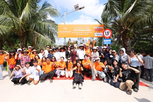 Quỹ Nam Phương khánh thành Cầu Khang Niên tại Xã Hỏa Lựu, Cần Thơ - Ảnh 6.