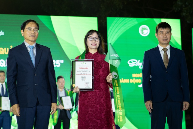 Vedan Việt Nam được trao chứng nhận “Doanh nghiệp ESG Xanh Quốc gia 2025” - Ảnh 2.