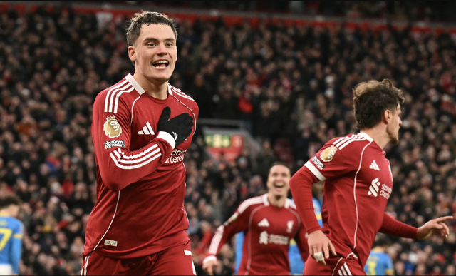 Florian Wirtz ghi bàn đầu tiên, Liverpool thắng ngày cuối năm tại Anfield - Ảnh 4.