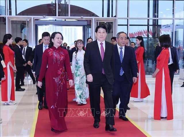 Tổng B&iacute; thư T&ocirc; L&acirc;m dự Đại hội Thi đua y&ecirc;u nước to&agrave;n quốc lần thứ XI - Ảnh 5.