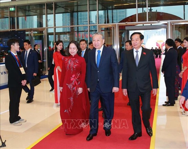 Tổng B&iacute; thư T&ocirc; L&acirc;m dự Đại hội Thi đua y&ecirc;u nước to&agrave;n quốc lần thứ XI - Ảnh 3.