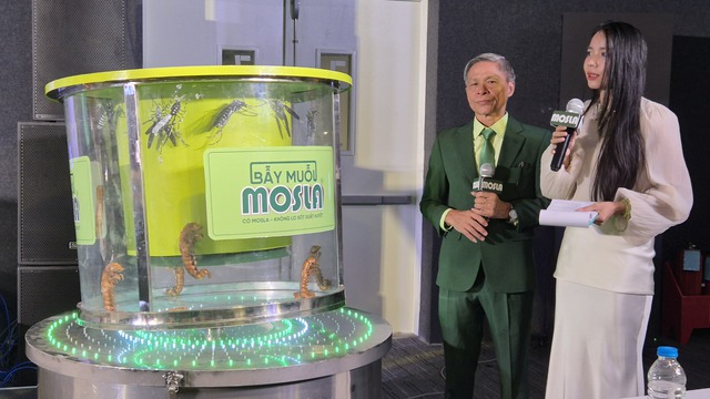 Độc đáo bẫy muỗi Mosla - Ảnh 2.