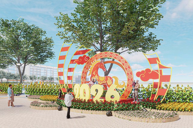 Công bố chủ đề Hội hoa Xuân Phú Mỹ Hưng Tết Bính Ngọ 2026 - Ảnh 2.