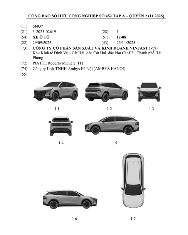 Hé lộ thiết kế ô tô mới của VinFast: Mẫu SUV , sedan , crossover ấn tượng - Ảnh 1. Hé lộ thiết kế ô tô mới của VinFast: Mẫu SUV , sedan , crossover ấn tượng - Ảnh 1.