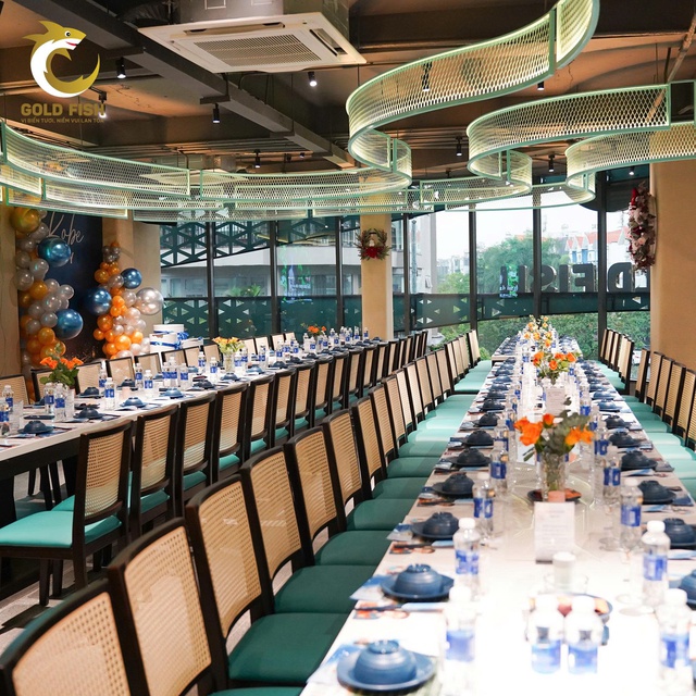 Gold Fish: Tưng bưng khuyến mãi mùa bóng đá SEA Games 33 và Lễ hội Noenl. - Ảnh 3.