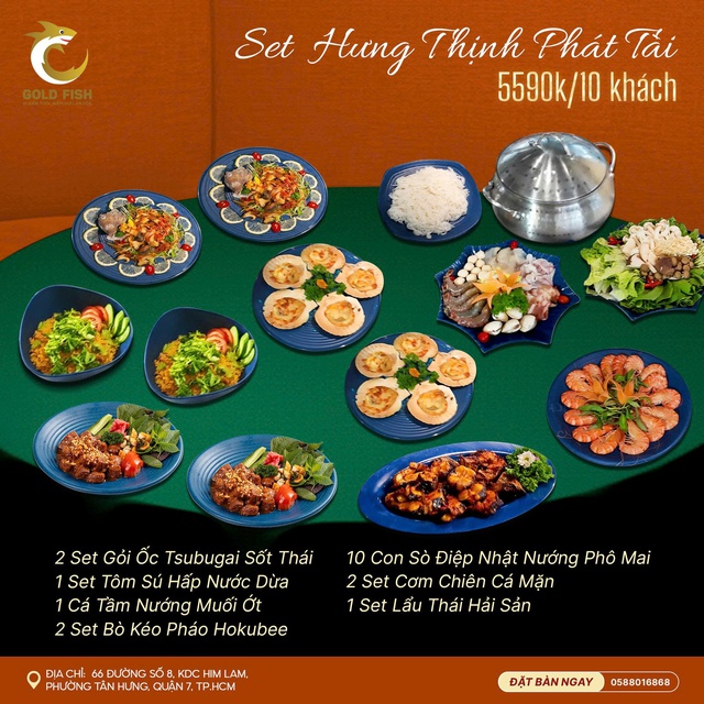 Gold Fish: Tưng bưng khuyến mãi mùa bóng đá SEA Games 33 và Lễ hội Noenl. - Ảnh 4.