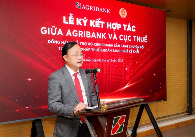Agribank cùng Cục Thuế hỗ trợ hộ kinh doanh chuyển đổi sang thuế kê khai - Ảnh 2.