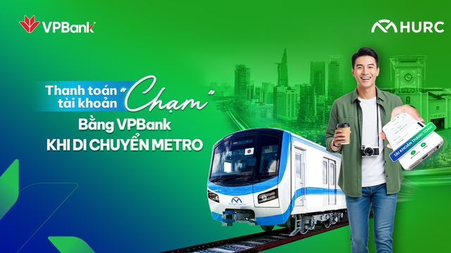 VPBank tiên phong triển khai thanh toán chạm bằng tài khoản tại Metro TP HCM - Ảnh 1.