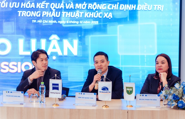 Nhiều kỹ thuật mới, an toàn trong phẫu thuật khúc xạ - Ảnh 1.