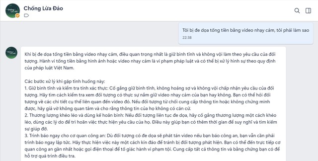 Chống lừa đảo ra mắt Chatbot AI trên Zalo: bảo vệ người dùng Việt 24/7 - Ảnh 12.