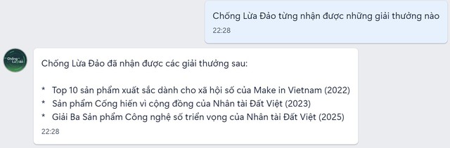 Chống lừa đảo ra mắt Chatbot AI trên Zalo: bảo vệ người dùng Việt 24/7 - Ảnh 15.
