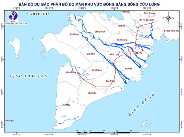 10 ngày đáng chú ý về tình hình xâm nhập mặn tại Nam Bộ- Ảnh 3.