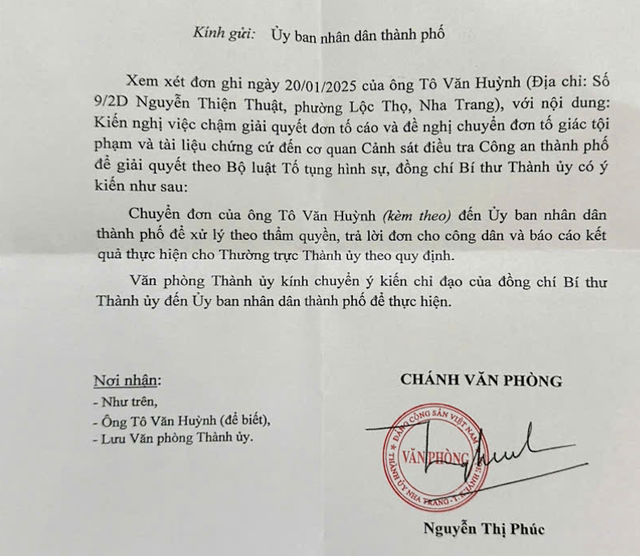 Thành ủy Nha Trang yêu cầu báo cáo vụ tự ý bán tài sản của dân khi cưỡng chế- Ảnh 1.