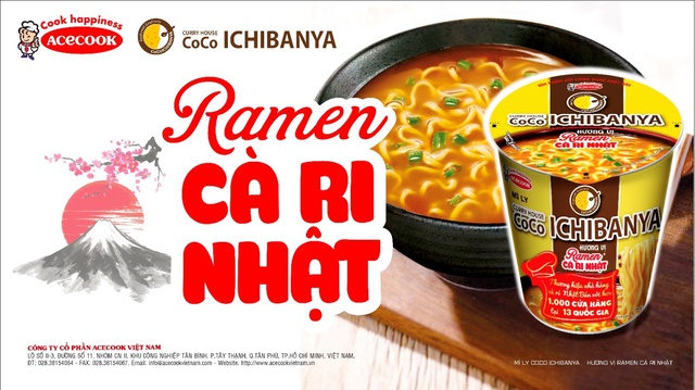 Ra mắt sản phẩm mì ly Curry House Coco Ichibanya - 
Ramen Cà ri Nhật 
- Ảnh 1.