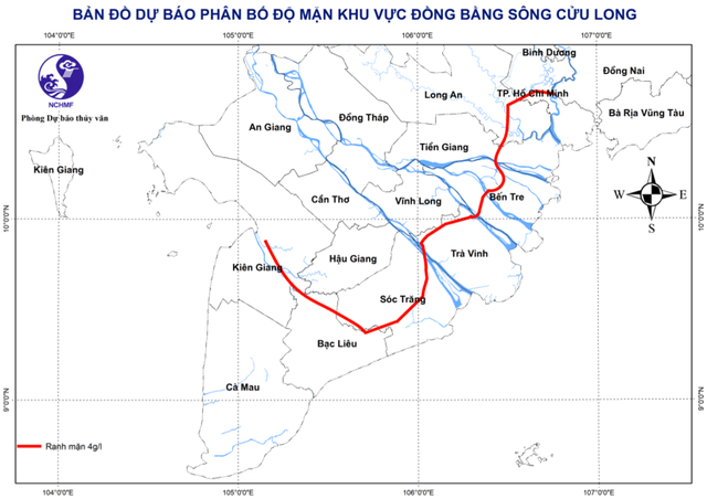 Những ngày cuối tháng 2, tình hình xâm nhập mặn ở Nam Bộ ra sao?- Ảnh 2.