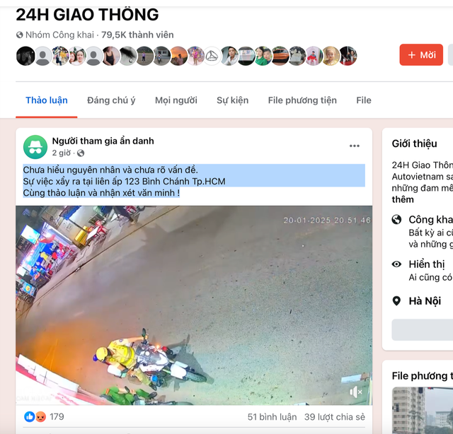 Xác minh clip CSGT quật ngã người đàn ông ở Bình Chánh, TP HCM- Ảnh 1.