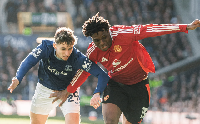 Man United ngược dòng, cầm hòa Everton tại Goodison Park- Ảnh 1.