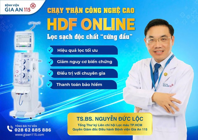 Bệnh viện Gia An 115 luôn chú trọng đầu tư công nghệ kỹ thuật cao trong khám chữa bệnh và điều trị