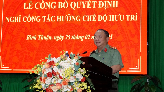 9 cán bộ công an Bình Thuận xin nghỉ hưu trước tuổi- Ảnh 2.