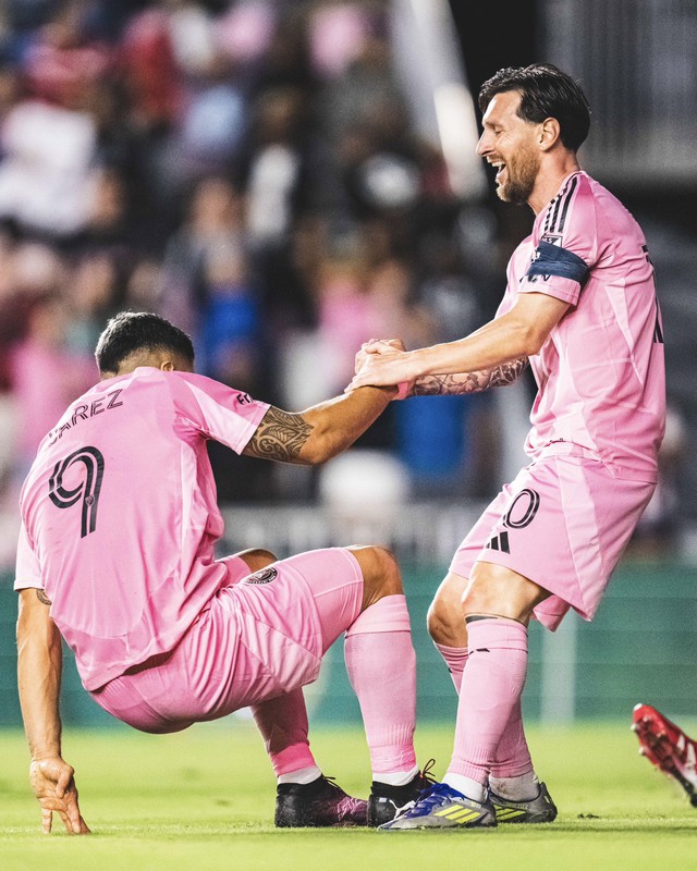 Messi vô lê đẹp mắt, Inter Miami vào vòng 1/8 CONCACAF Champions Cup- Ảnh 2.