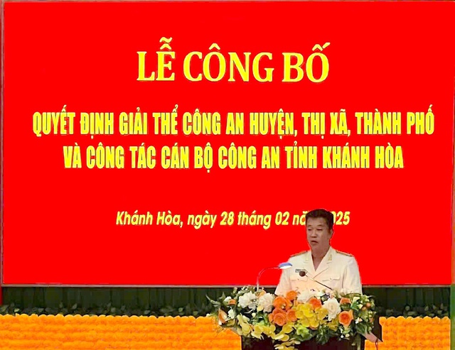 Công an Đà Nẵng, Cần Thơ, Khánh Hoà công bố quyết định bổ nhiệm lãnh đạo- Ảnh 6.